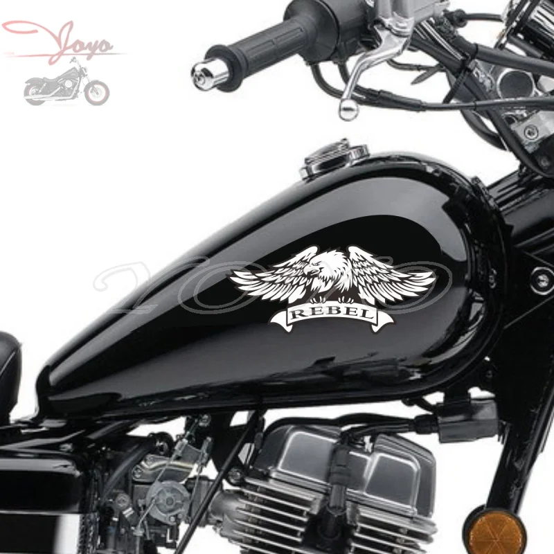 

Fly Eagle Decal Fairing Stickers Fuel Tank Decals Vinyl Sticker For Honda Rebel CA250 CMX250 CMX450