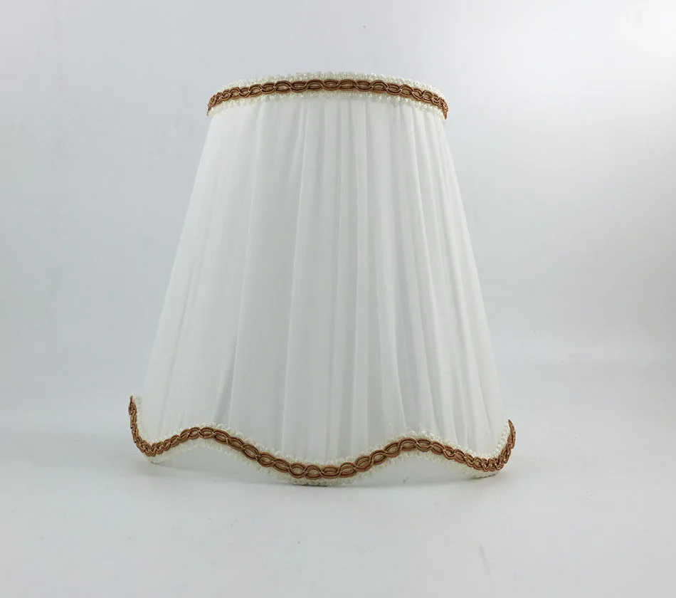 DIA 17cm color White Color Wall Lamp Shades, Mini Table Lampshades DIY, E27/E14