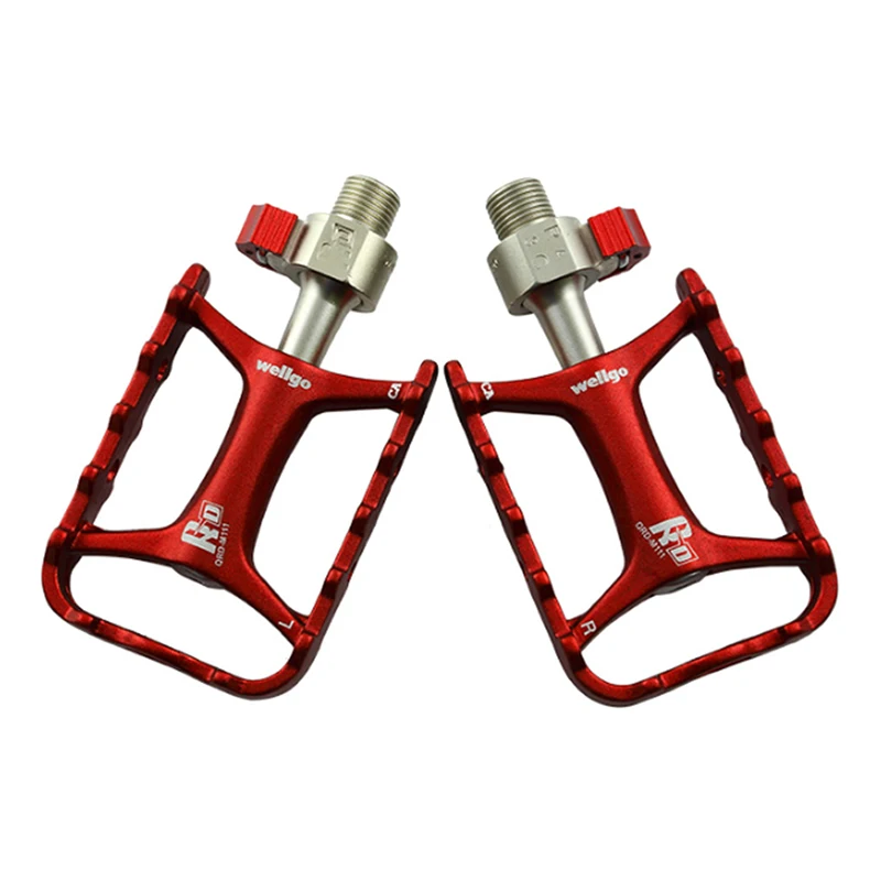 

Taiwan Wellgo Qrd-M111 MTB Quick Release Pedal Mountain Bike Ultra-light Bearing Pedals Aluminum alloy Road Bicycle pedal