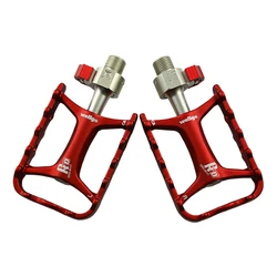 Taiwan Wellgo Qrd-M111 MTB pedale a sgancio rapido Mountain Bike pedali con cuscinetti ultraleggeri pedale per bicicletta da strada in lega di alluminio