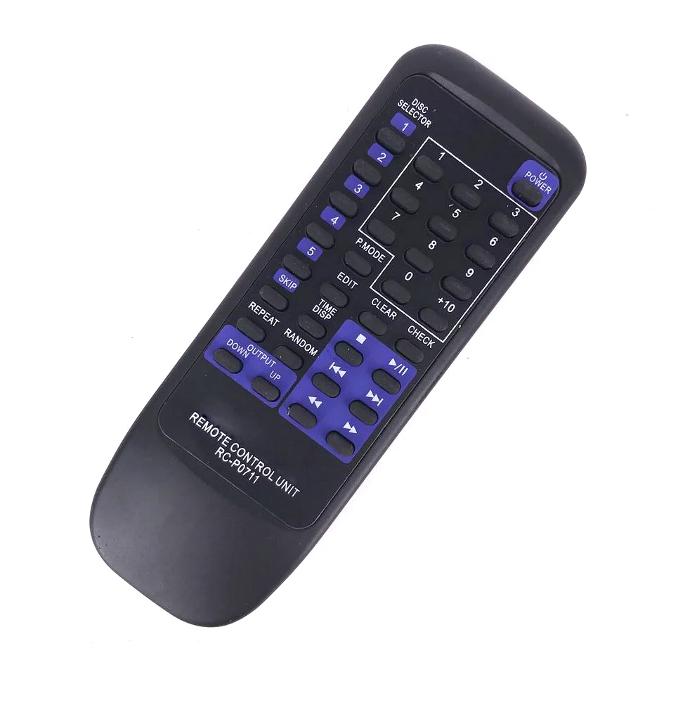 Nieuwe Vervanging Voor KENWOOD RC-P0711 RCP0711 Audio Systeem Schijf Afstandsbediening CD403 CD404 CD406 CD423U DPFR4030 DPFR6030 RCP0711