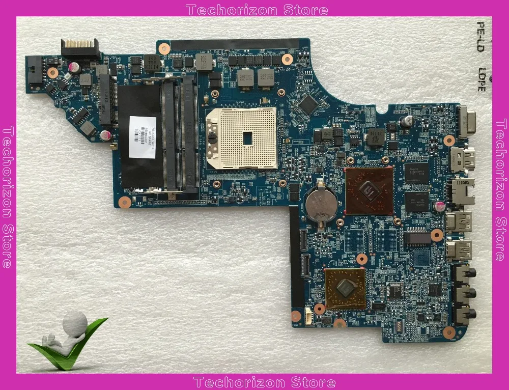 

650853-001 для hp pavilion DV6, розетка FS1, DDR3, ATI, HD6490, 512 МБ, испытанная графика работы