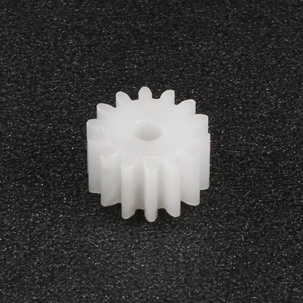 Uxcell 20Pcs 5x7.5mm 13 Teeth Plastic Bevel Gear 2mm Hole Diameter for DIY Car Robot Model Motor Toy Accessories 132A