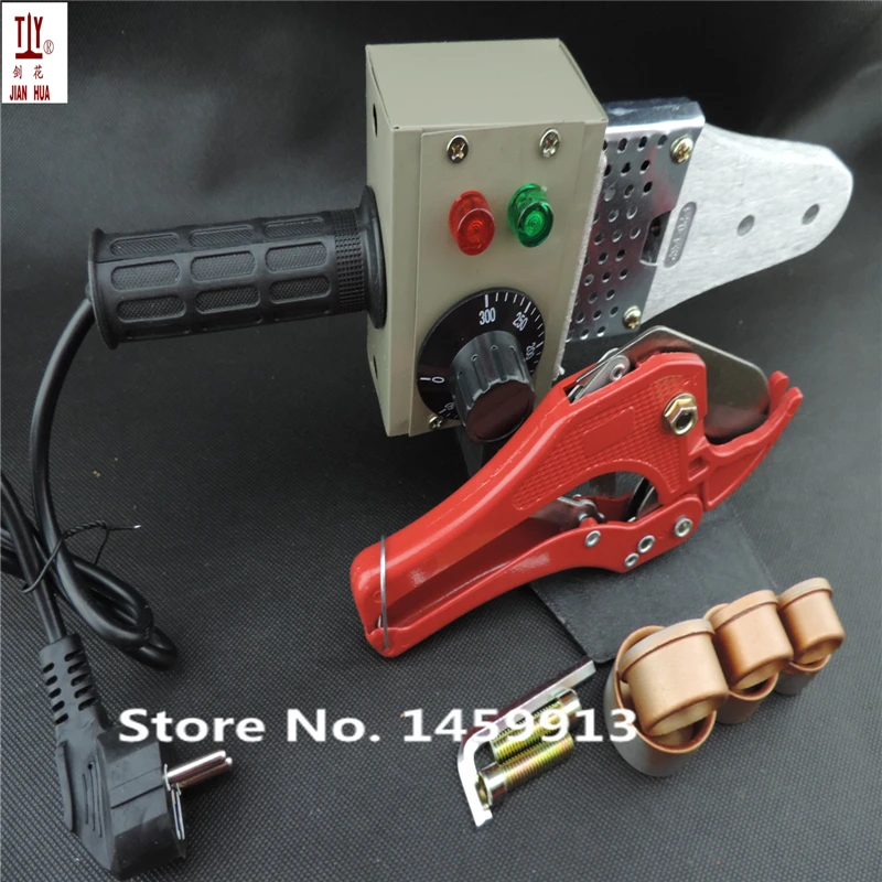 1 Set + 42mm pipe cutter 20-32mm plastic tube pipe welder 220V 600W hot melt machine, ppr pipe welding machine