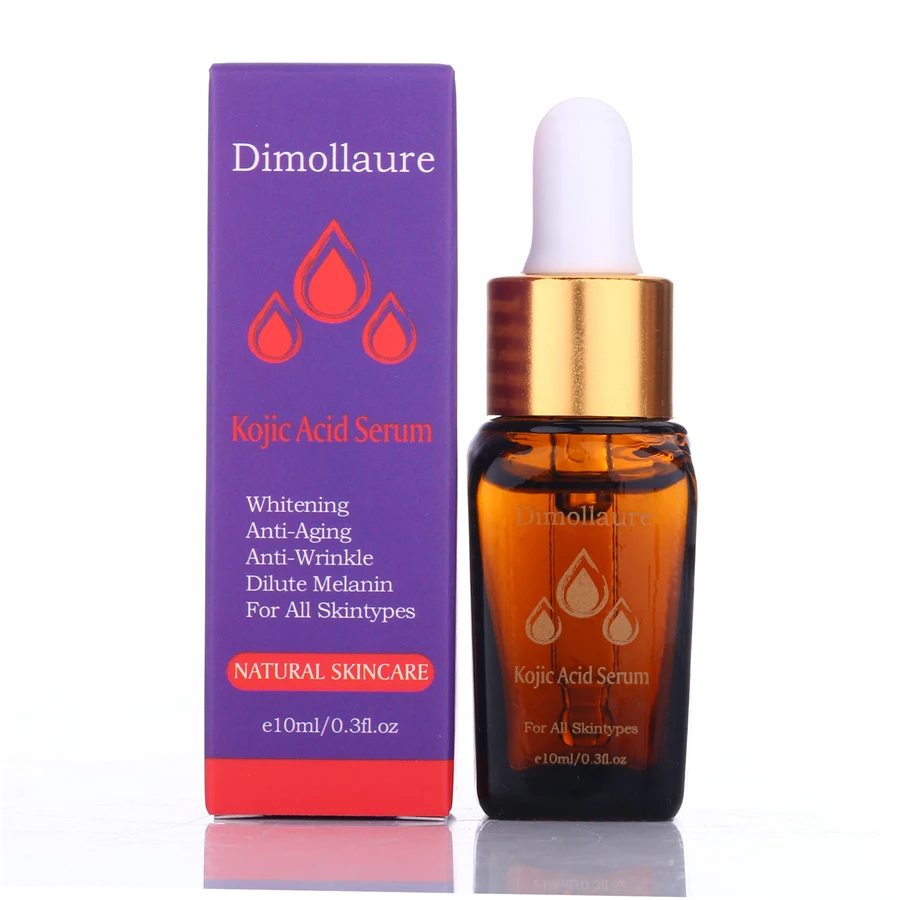 Dimollaure Kojic Acid Whitening Powder Moisturizing  Fade Wrinkle Anti-aging Removal Freckle Melasma Bright Skin Care