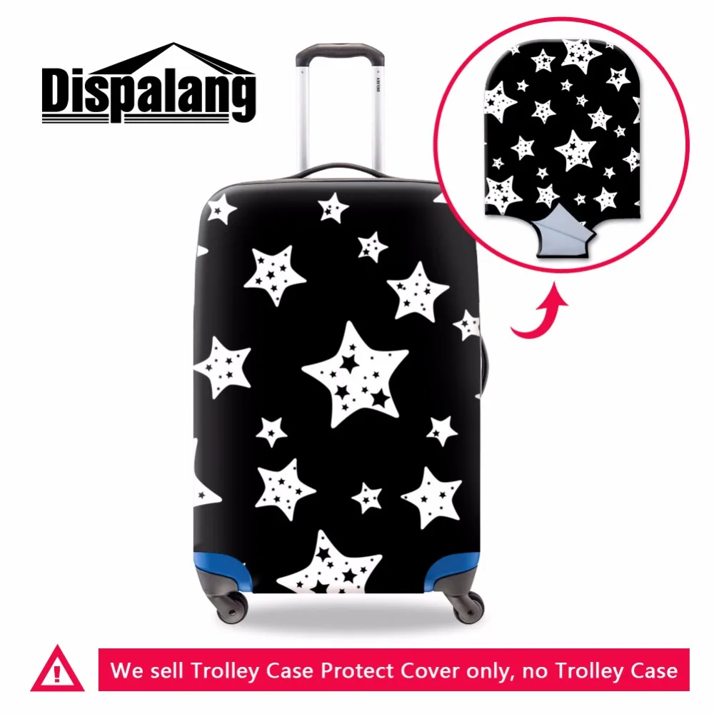 

Star Printed Suitcase protective covers for Women Fashion Waterproof Luggage covers Clear Spandex Luggage protectors 18-30 inch