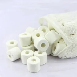 100g Aquarium Filter Ceramic ring for aquarium Glass Ring Biological ring Bacterial House Fish tank Filter Media