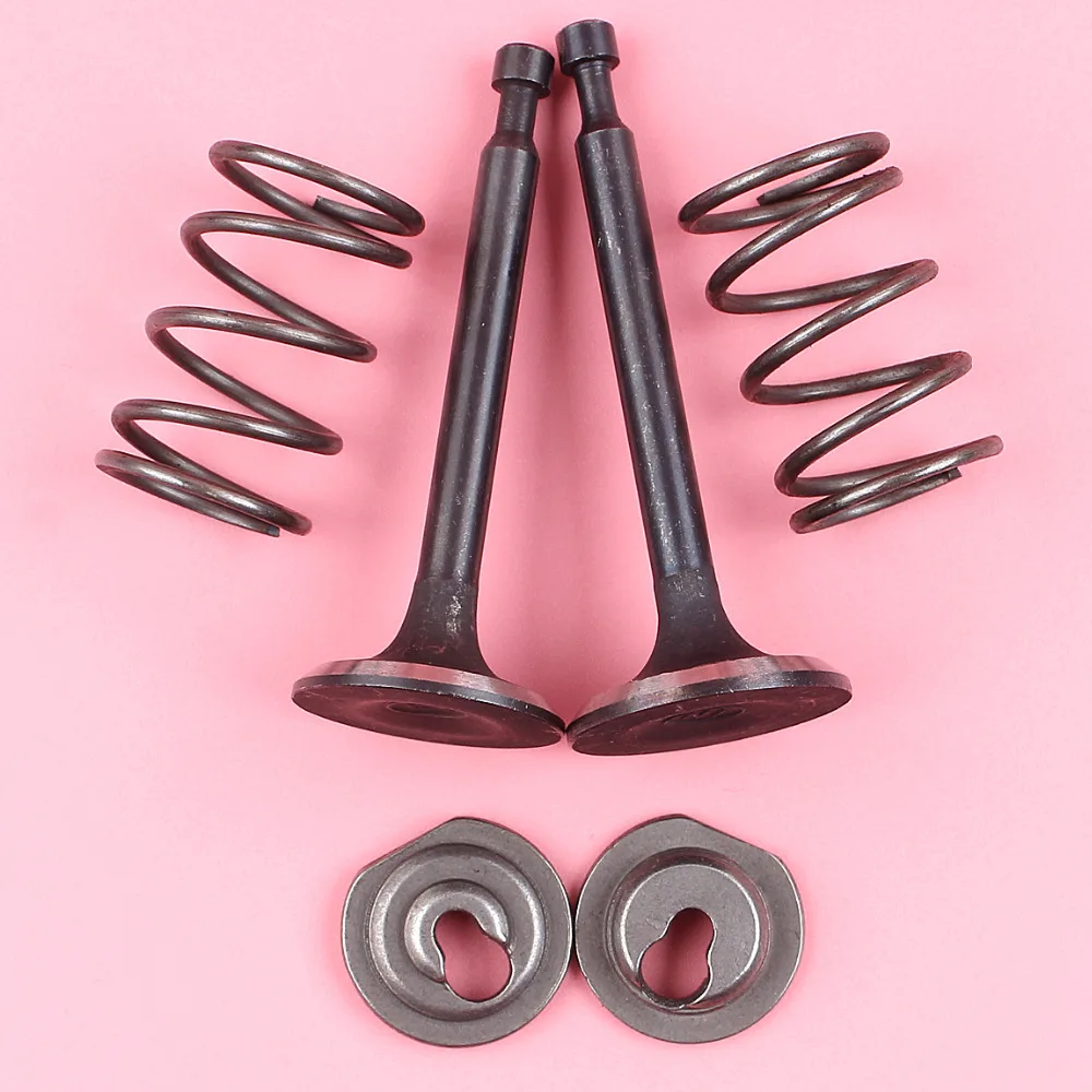 Intake Exhaust Valve Retainer Spring Set For Honda GX160 GX200 5.5HP 6.5HP Trimmer Brush Cutter Engine Motor Parts