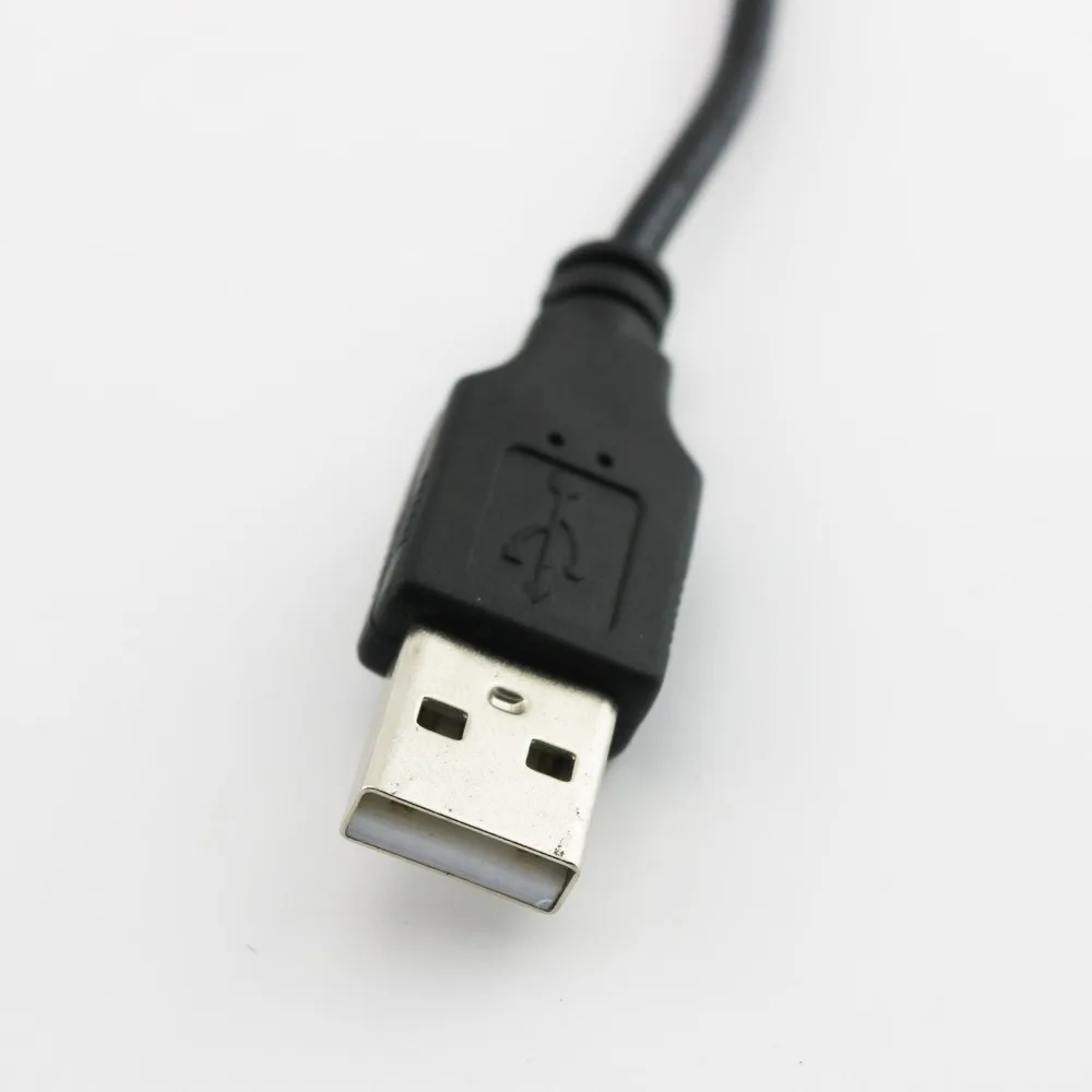 10 pcs USB 2.0 ประเภท A ชายไปยัง DC 5.5 มม./2.1 มม. 5 โวลต์ DC แหล่งจ่ายไฟซ็อกเก็ตตัวเชื่อมต่ออะแดปเตอร์ชาร์จสาย 25 ซม.