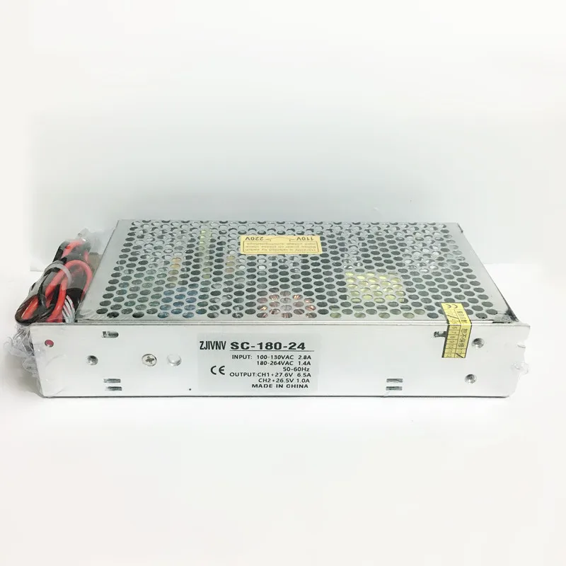 New 180W 24V 6.5A universal AC UPS/Charge function monitor switching power supply input 110/220v 24v battery charger 24vdc