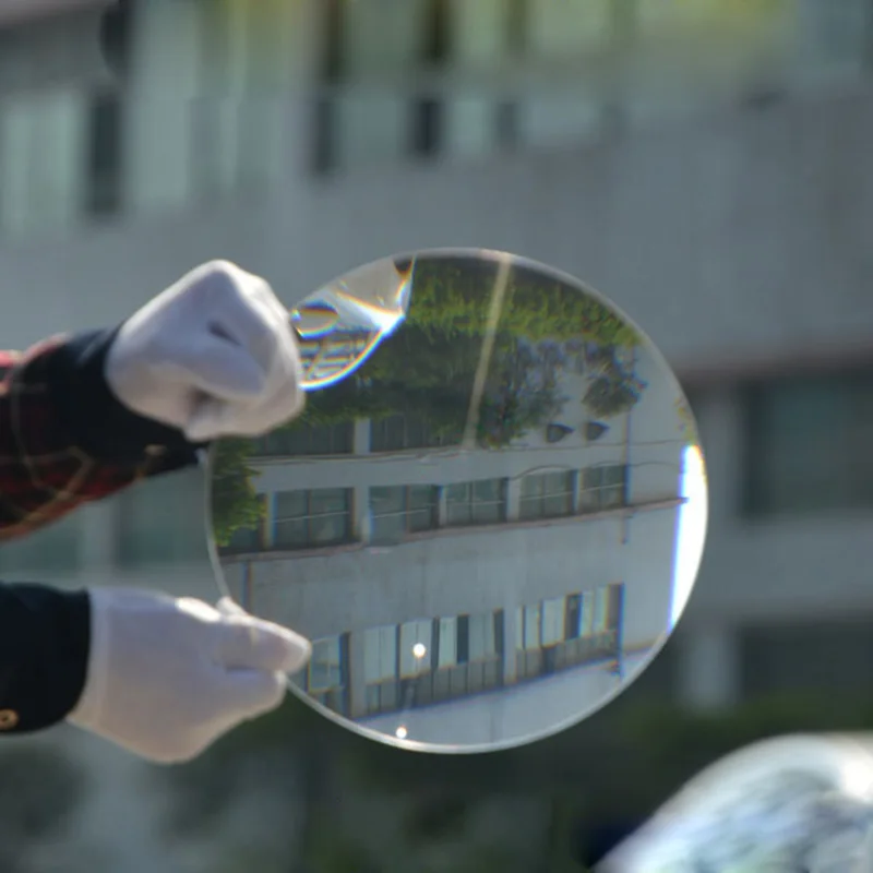 1PC 380mm Optical PMMA Solar Fresnel Lens Condensing lens Focal Length 450mm