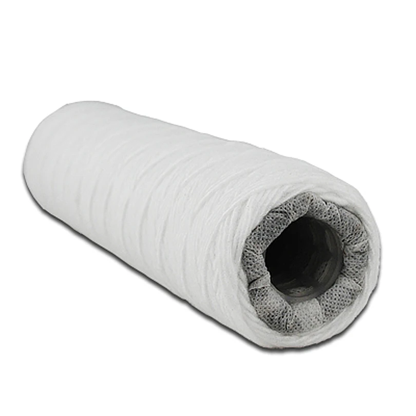 Coronwater dupla finalidade ferida string filtro cartucho 10 polegada 5 mícrons para purificador de água wpc5