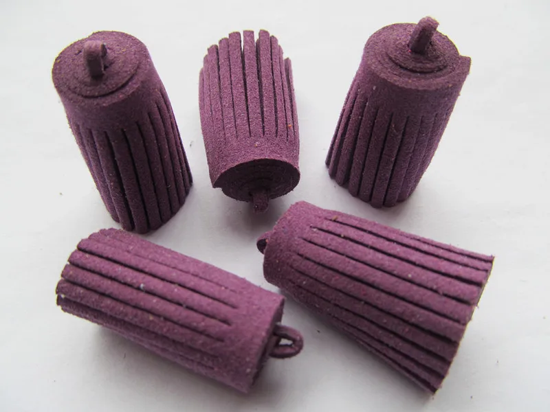 Free Shipping 10pcs 33mm Handbag Tassels,DIY Accessories,Deep Purple Korean Fleece Suede Cord,Chamois Macrame Bag Component