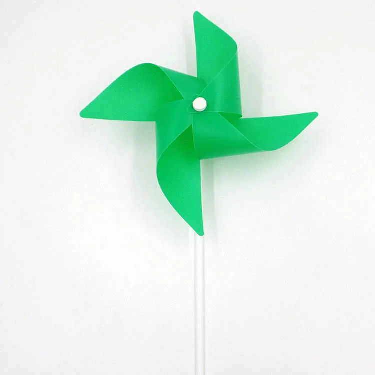 20 Stks/partij Kleurrijke Plastic Windmolen Speelgoed Pinwheel Zelf-assemblage Windmolen Kinderen Speelgoed Huis Tuin Yard Decor Outdoor Geschenken