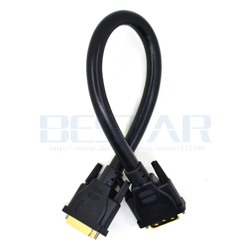 DVI To DVI Cable 30cm WQXGA(2560x1600) DVI-D Dual-Link 25pin HD 2K For Apple Cinema Display Dell UltraSharp 3007WFP / 3008 WFP