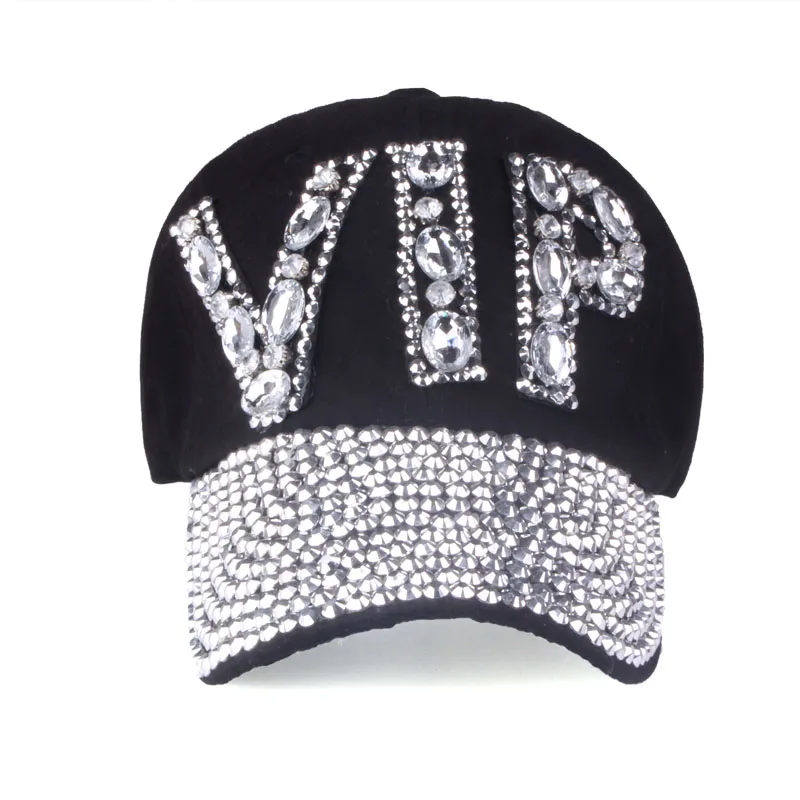 [YARBUU]CAP Wholesale 2022 Hat Rhinestone Print Denim Hat Rivet Sun-Shading VIP Baseball Summer Women\'s Cap Jean Caps Hip Hop