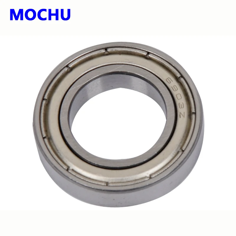 

10pcs Bearing 6903 6903Z 6903ZZ 61903 61903-2Z 17x30x7 ABEC-1 MOCHU Thin Section Shielded Deep Groove Ball Bearings Single Row