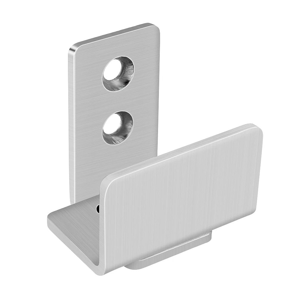 Stainless Steel Sliding Barn Door Hardware Floor Guide Wall Mount Adjustable Anti Jump Door Bottom Guide Screws image 3