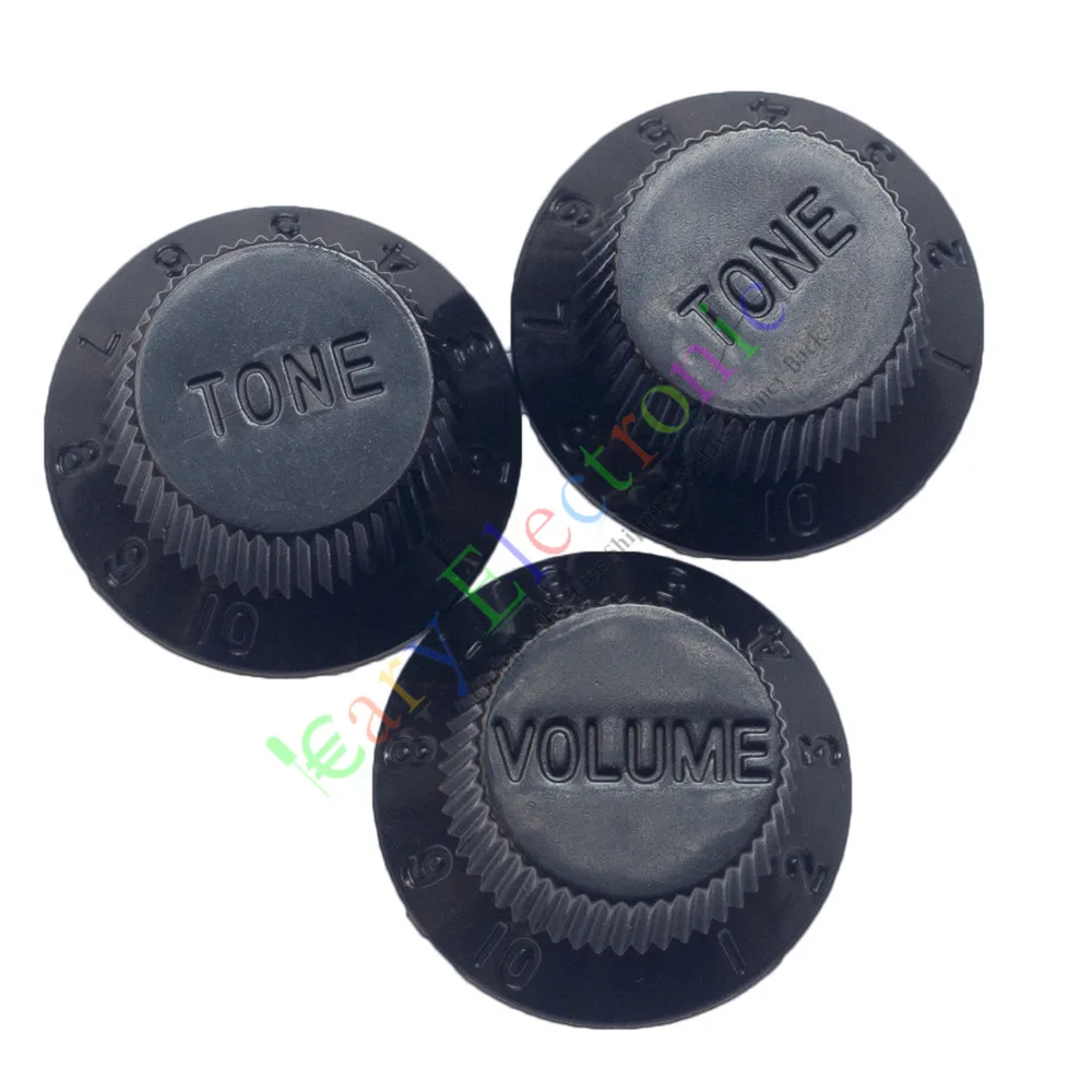 Wholesale and retail 20set 26mm Black knob Guitar tube potentiometer cap Volume Tone audio parts amp free shipping