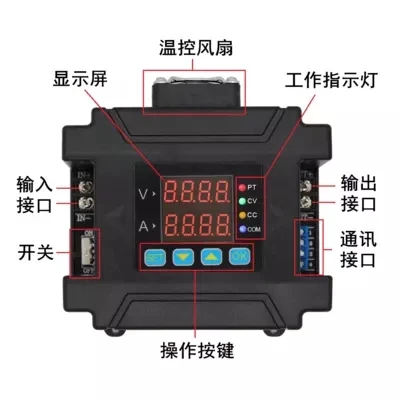 DPM8605 60V 5A Constant Voltage Current DC- DC Step-down Communication Power Supply Buck Voltage Converter with Digital Dispaly