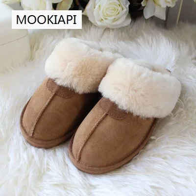 The latest European high-quality sheepskin wool women slippers in 2019, free delivery, 8 colors