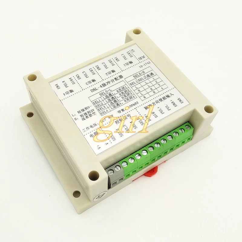 Step servo controller PLC high speed pulse one variable multitime synchronous control multi axis motion controller