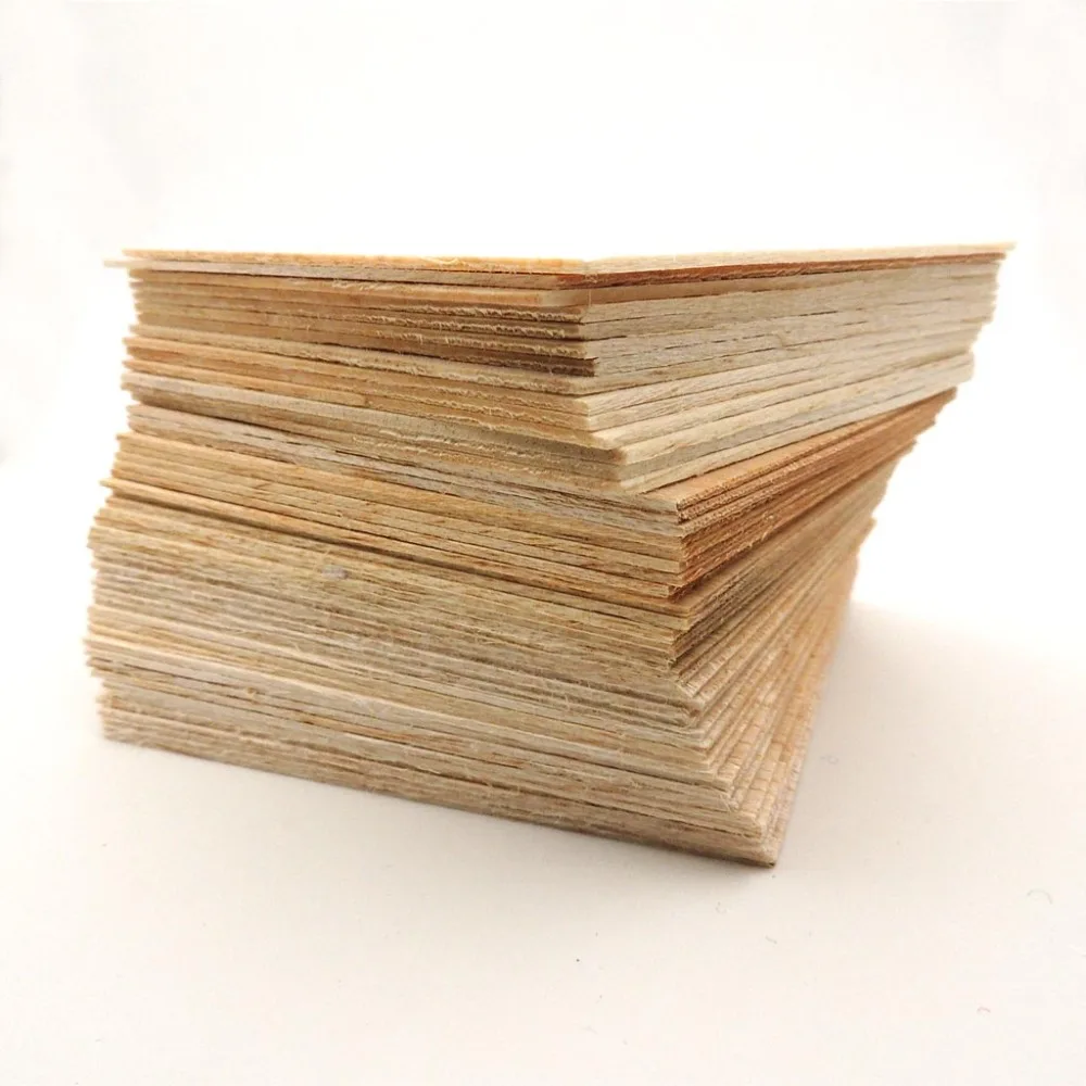 BALSA WOOD 20 Sheets 1mm Thick EXCELLENT QUALITY Model DIY