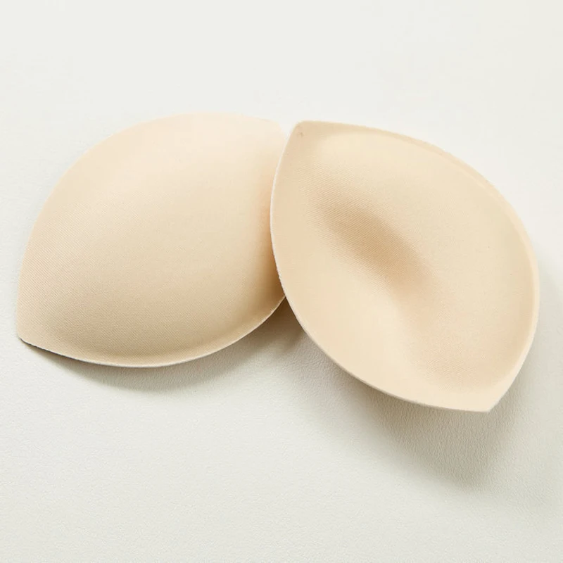 Women Breast Push Up Pads Underwear Accessories Thick Inserts Sponge Foam Bra Pad Chest Cups Bikini Lingerie Bras Padding