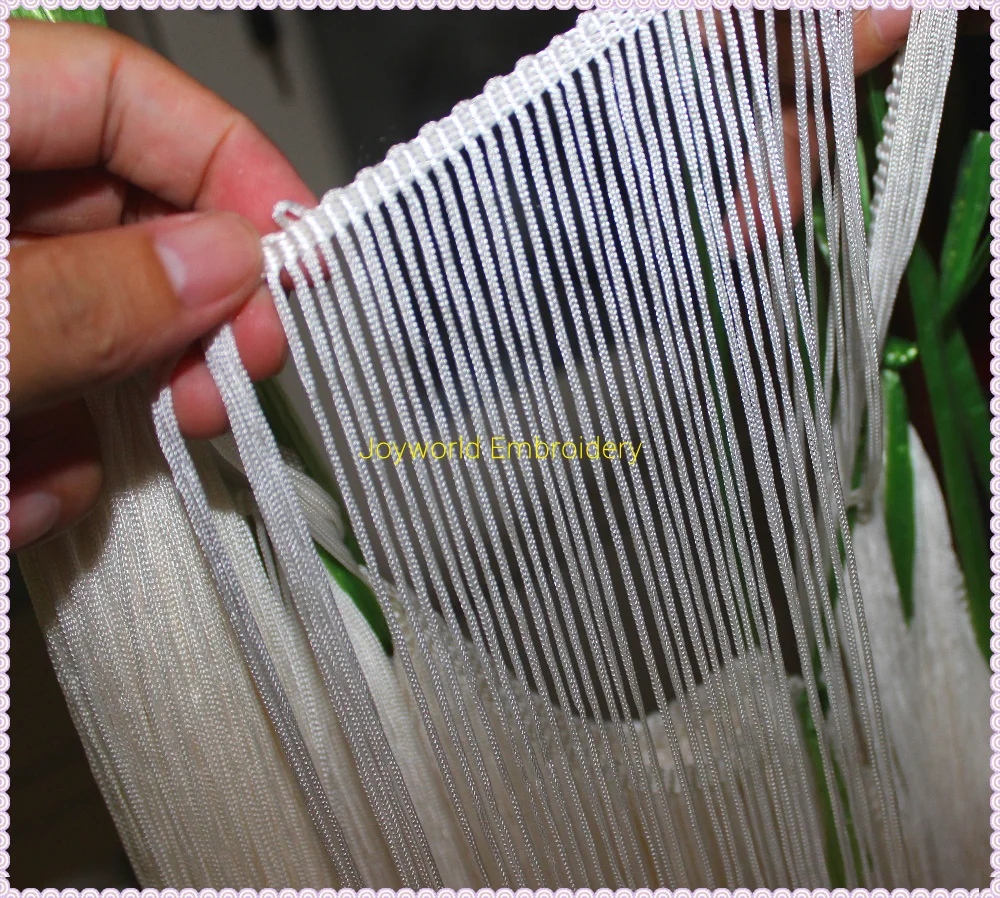 1 Yard Long Fringe Tassel Latin Dress Trims Dip Dye Ombre Rayon Tassel Trimming Diy Lace Latin Macrame Trims 60CM Long