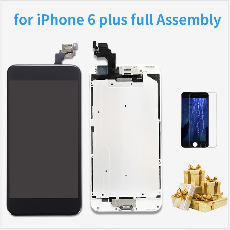 

AAAA Quality Full Assembly LCD Screen For iPhone 6plus A1524 A1522 A1593 Replacement Touch Digitizer Pre-assembled Display LCD