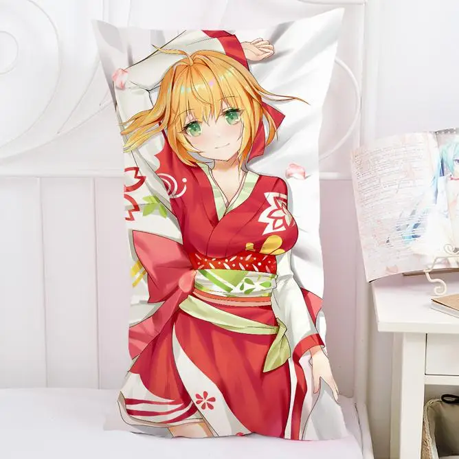 

Anime Cartoon fate/grand order Saber Venus Hugging ectangle Pillow Case Pillow Cover Pilllowcase Cushion Gift