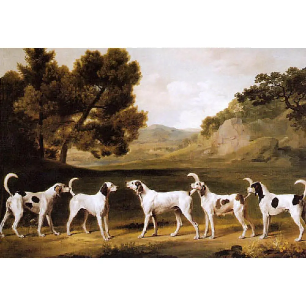 Hand Painted Canvas Art Hunting Dogs By Heywood Hardy Painting Oil Horse Riding Scenes High Quality Modern Animal Artwork Decor