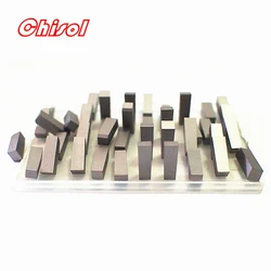 20pcs/box C312 YT5 YW2 YW1 YT15 YT14 YG6 YG8 Carbide Brazed Inserts Welding Tips Blade Cutter Cutting Tools