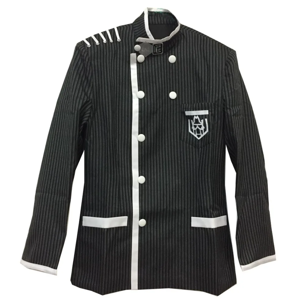 2019 Danganronpa V3 Cosplay Saihara Shuichi Cosplay Costume Anime Game School Uniform Suit Outfit Coat Only