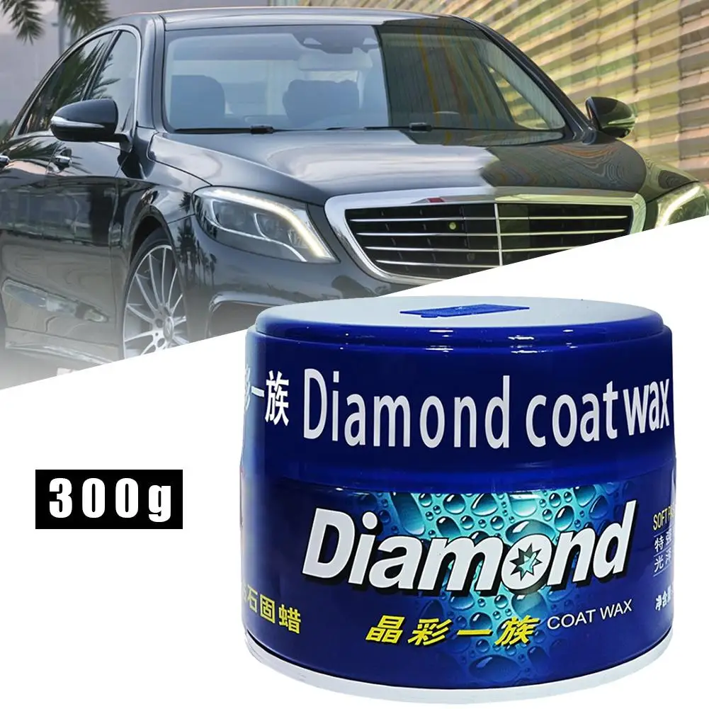 300g Premium Carnauba Car Wax Crystal Hard Wax Crystal Plating Set Hard Glossy Wax Paint Care Coating Tiny Scratch Repair