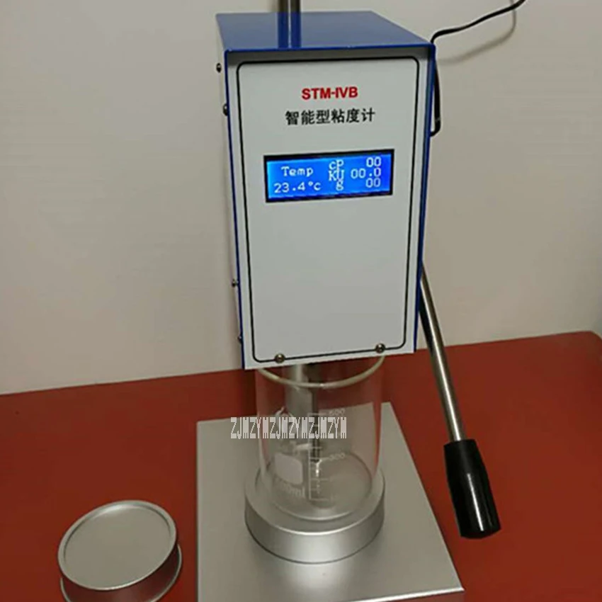 5th Generation Intelligent Viscometer STM-IVB Digital Rotating Coating Ink Viscosity Meter 110-220V 25W 200r/min 600ml Hot Sale