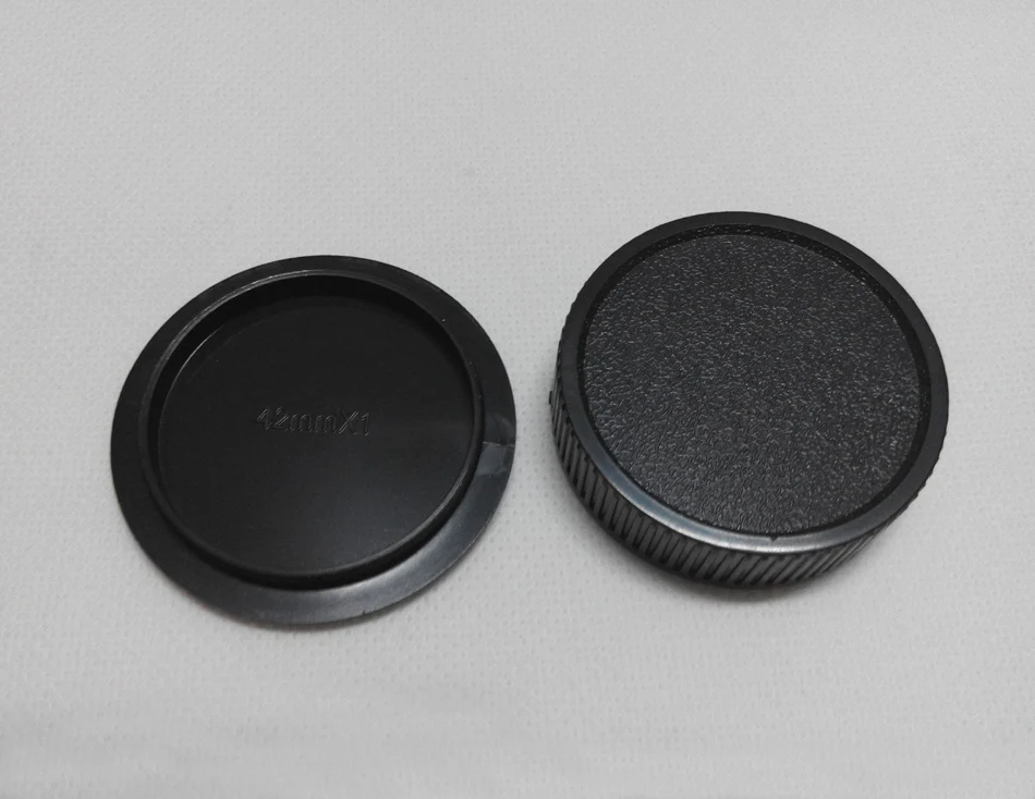 Hinten Objektiv Kappe * 1 stücke + Kamera Körper Kappe * 1 stücke für Leica M42