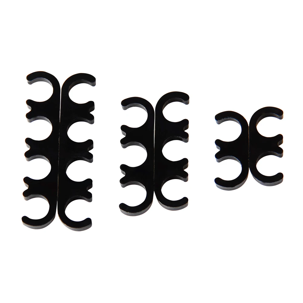 7mm 8mm Plastic Spark Plug Wire Separators Dividers Looms Universal Black Separators Dividers for Ford for Chevy