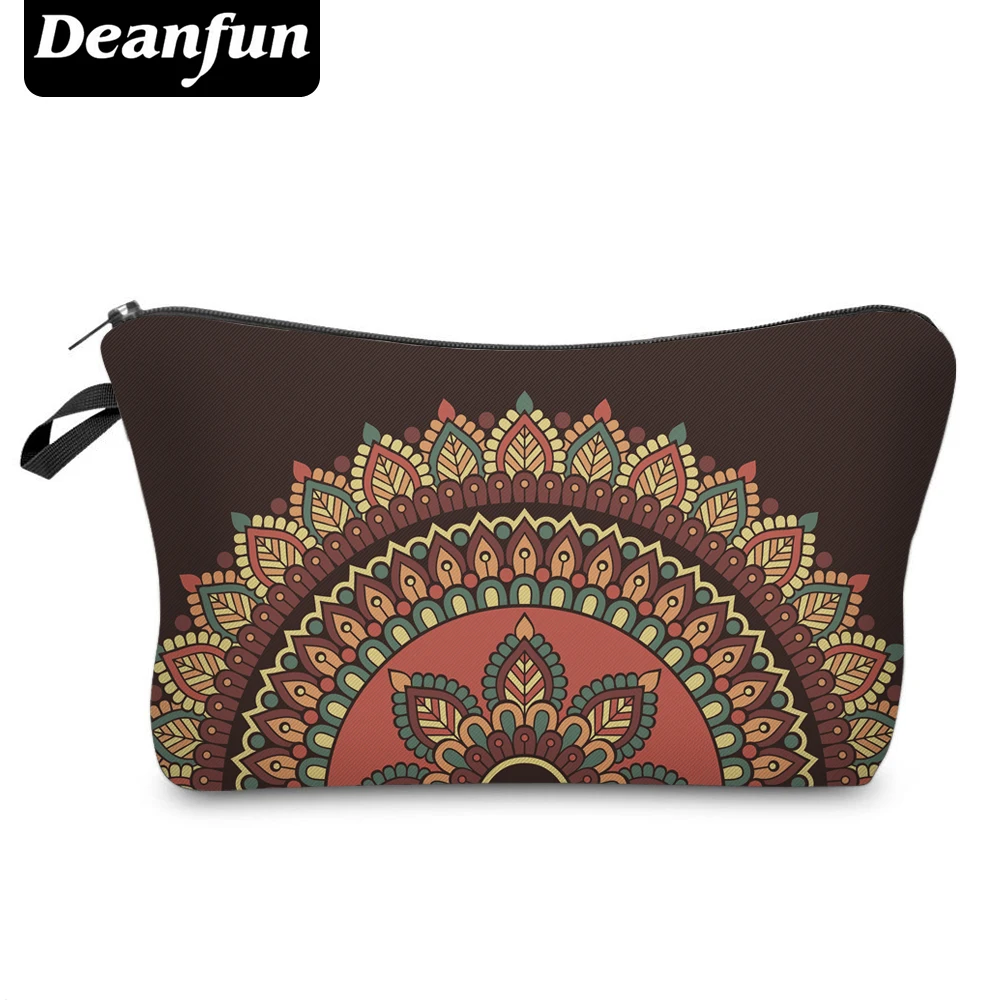 

Deanfun 3D Printed Cosmetic Bags Vintage Pattern Women Makeup Organizer for Travelling Necessity 50968