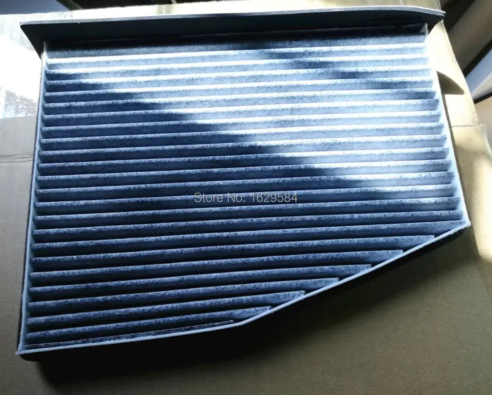 Carbon Fiber Cabin Air Filter 1K1 819 653 1K1819653B for VW Passat Jetta GTI Golf Beetle Tiguan For Audi A3 TT