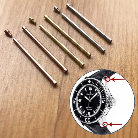 Kit de lien de tige d'oreille pour Blancpain BP Fifty Fathoms, vis hexagonale intérieure, cosses de montre, connexion de bracelet de montre, outils de pièces, 5025