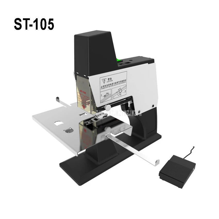 Desktop Electric Flat/Saddle Stapler Machine 23/6 23/8 24/6 24/8 Staples Binder 30/40 Sheets Paper Binding Machine ST-105  220V