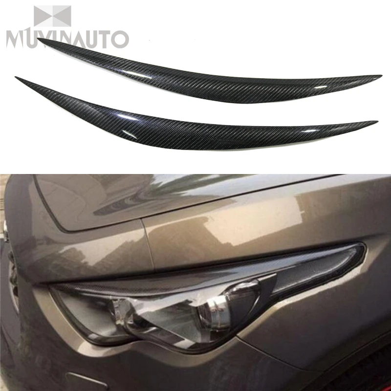 

ForInfiniti FX35 QX70 Carbon fiber eyebrows Infiniti FX35 QX70 Carbon fiber eyebrows Lamp eyebrow