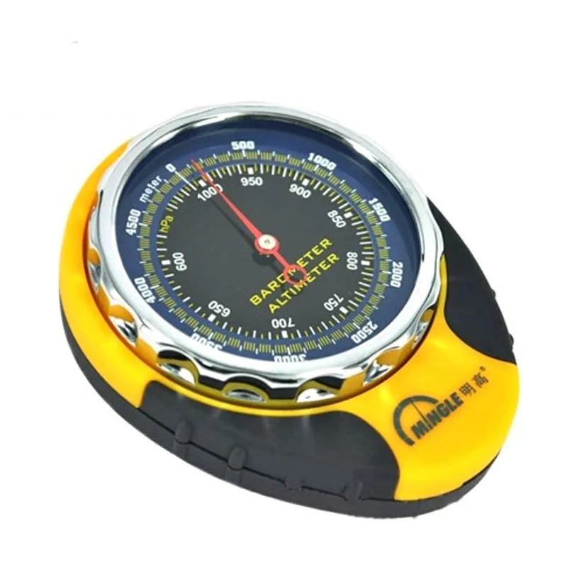 

Outdoor multifunctional hiking tactics compass four-in-one altimeter barometer high thermometer camping edc gear