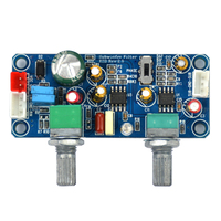 AIYIMA 1PCS Low Pass Filter Bass Subwoofer Single Power DC 9-32V Pre-AMP Amplifier Board Dual Channel With Bass Volume Control