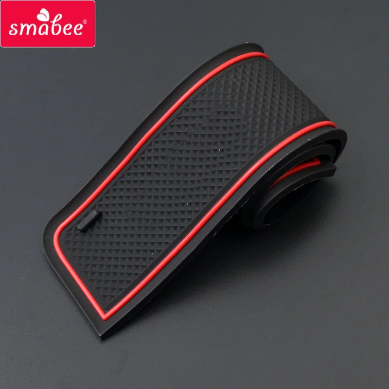 smabee Gate Slot Pad For toyota wish 20 A series Non-Slip Mats Interior Accessories Door Mat Cup Holder Rubber Coaster Sticker