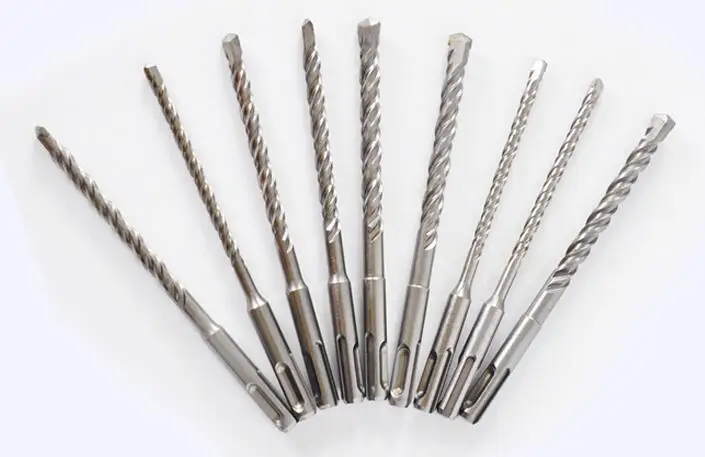 110mm Long SDS Plus Hammer Twist Drill Bits Round Shank Masonary Concrete 4mm 5mm 5.5mm 6mm 6.5mm 8mm 10mm