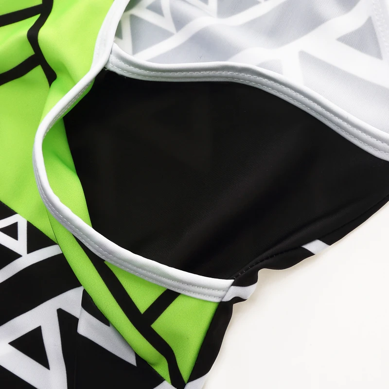 2019 Green bicycle Sleeveless MTB Bike Jersey Women\'s Cycling Clothing Ropa CiclismoLadies Bike Shirts Top Maillot Black