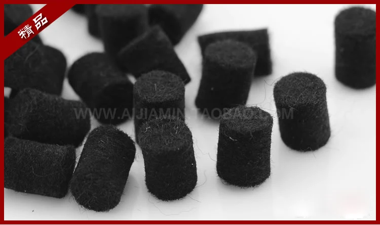 

50 pcs Saxophone Bumper Felts Repair Parts Sax Accessories black colour