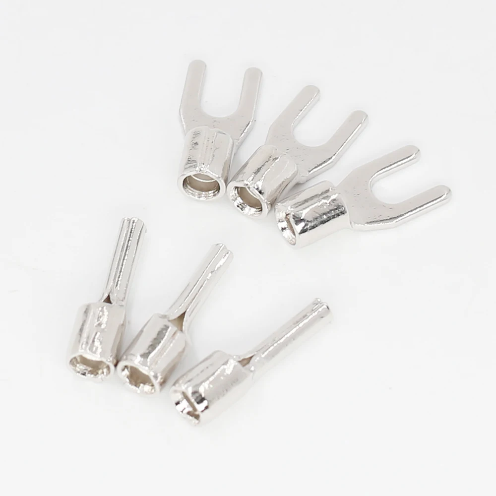 Viborg-conector de alimentação vp201r + vp202r., conector de alimentação luxuoso de cobre puro com 3 pás + 3banana.